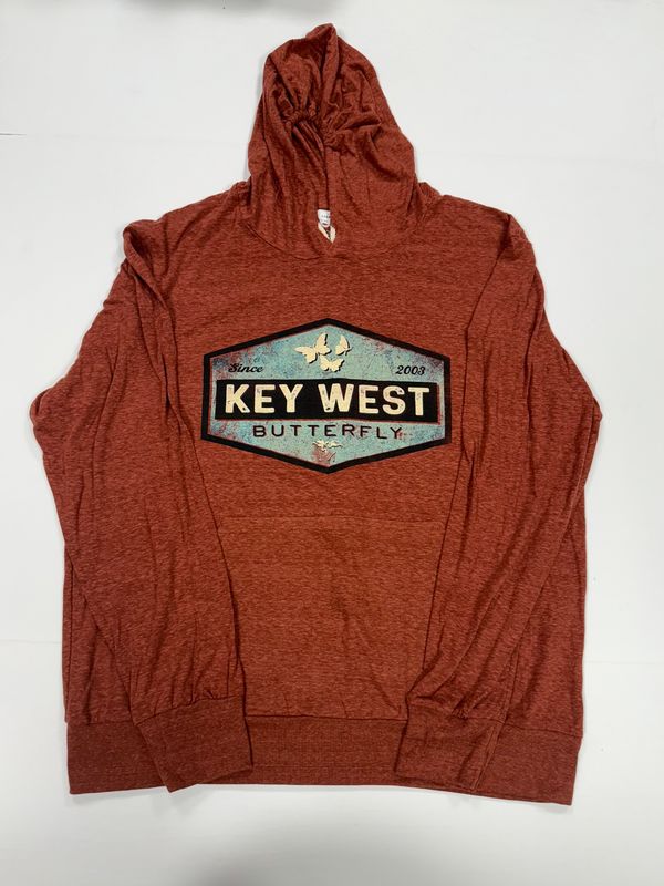 Hoodie - Long Sleeve Burnt Orange