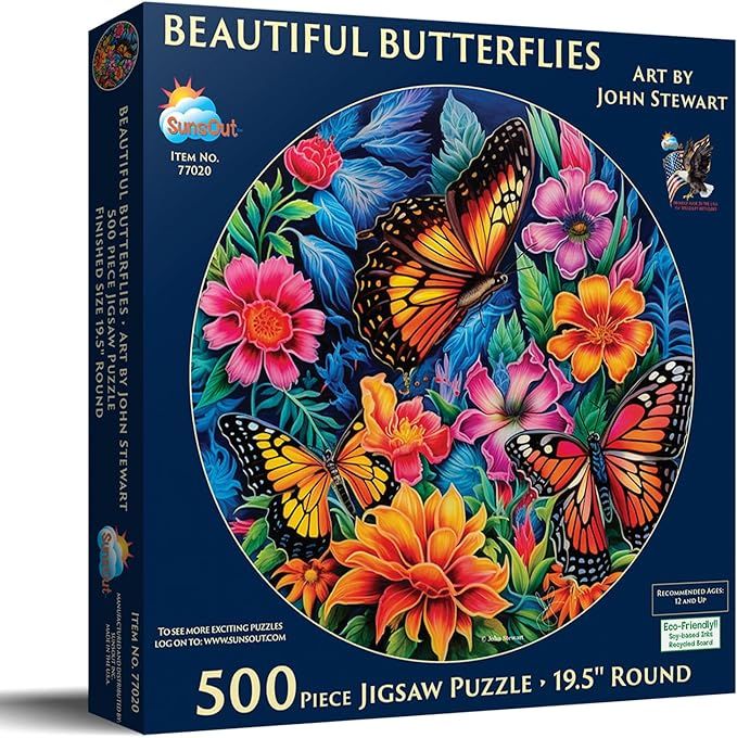 Puzzle - Beautiful Butterflies
