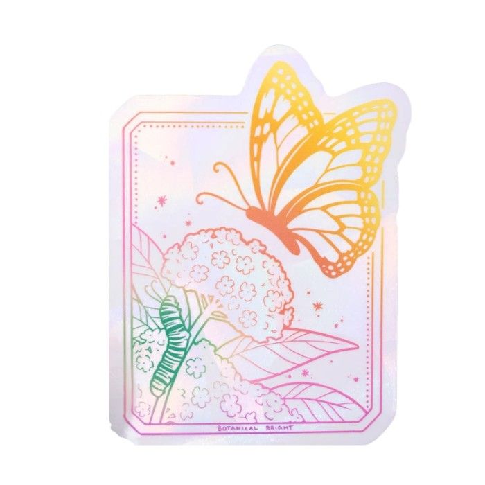 Sticker - Suncatcher Monarch