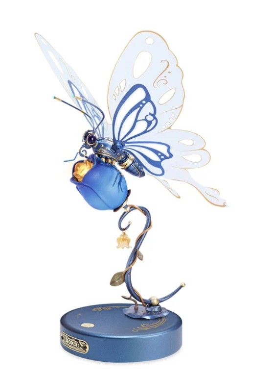 Puzzle - Robo Blue Butterfly