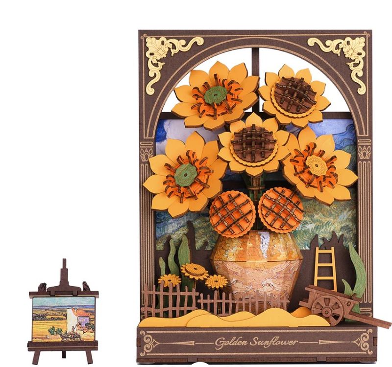 Puzzle - Golden Sunflower