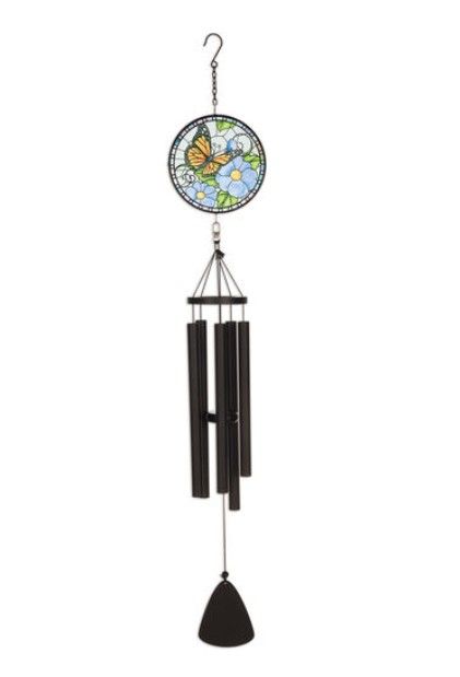 Windchime - Stained Glass Monarch