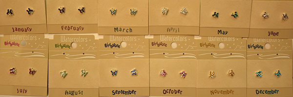 Birthstone Earrings