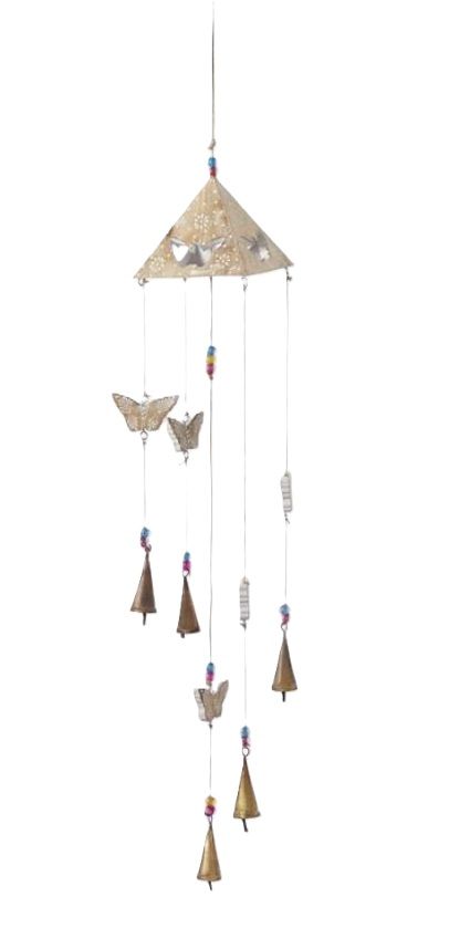Wind Chime - Mango Butterfly