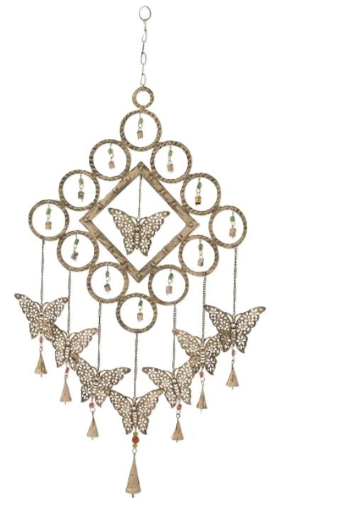 Wind chime - Brass Butterfly
