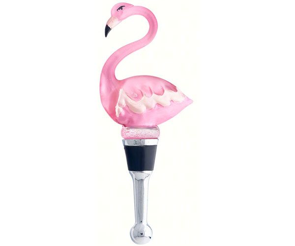 Bottle Stopper - Solid Flamingo