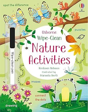 Book - Wipe-Clean Nature Activity