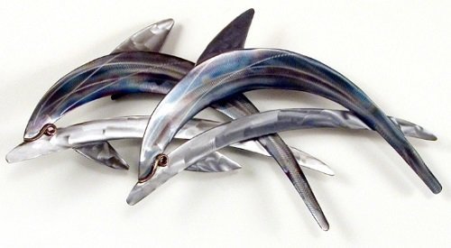 Copper Art - Dolphins
