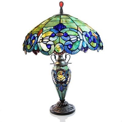 Lamp - Victorian Double Lit