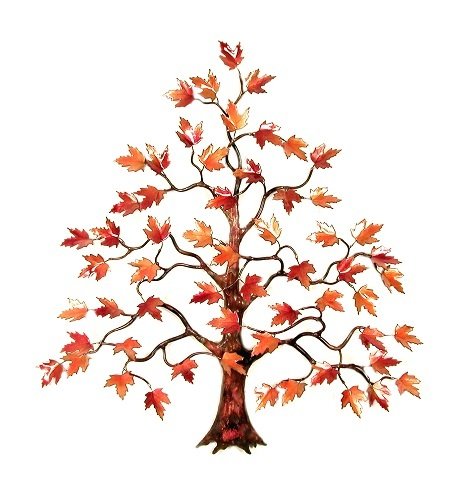 Wall Art - Bovano - Tree Maple Red