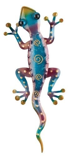Wall Art - Small Gecko, Color: Purple