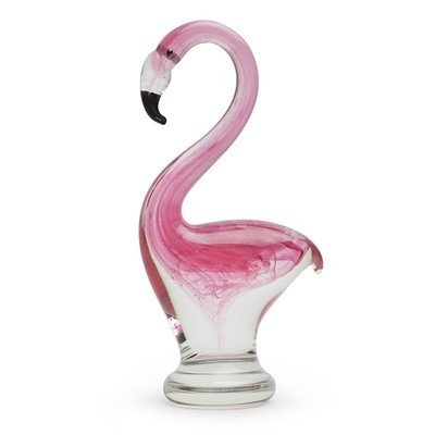 Glow Glass Flamingo