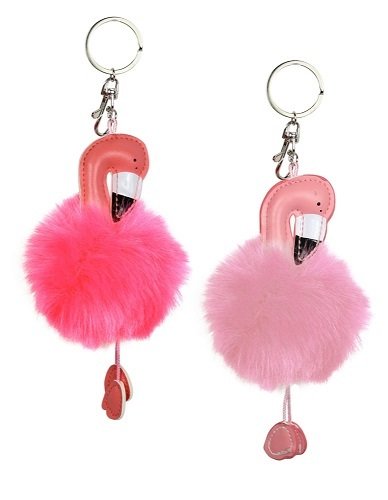 Keychain - Flamingo Fluff