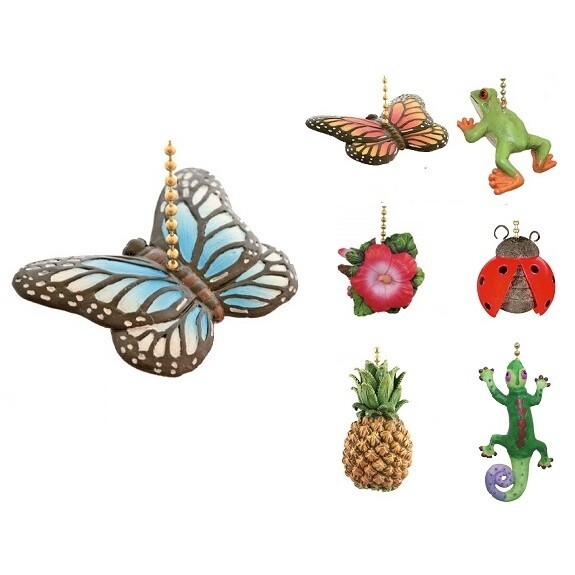 Fan Pulls - Butterflies &amp; Things