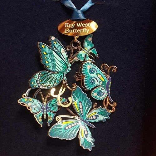 Ornament - Intricate, Style: Butterfly Blue