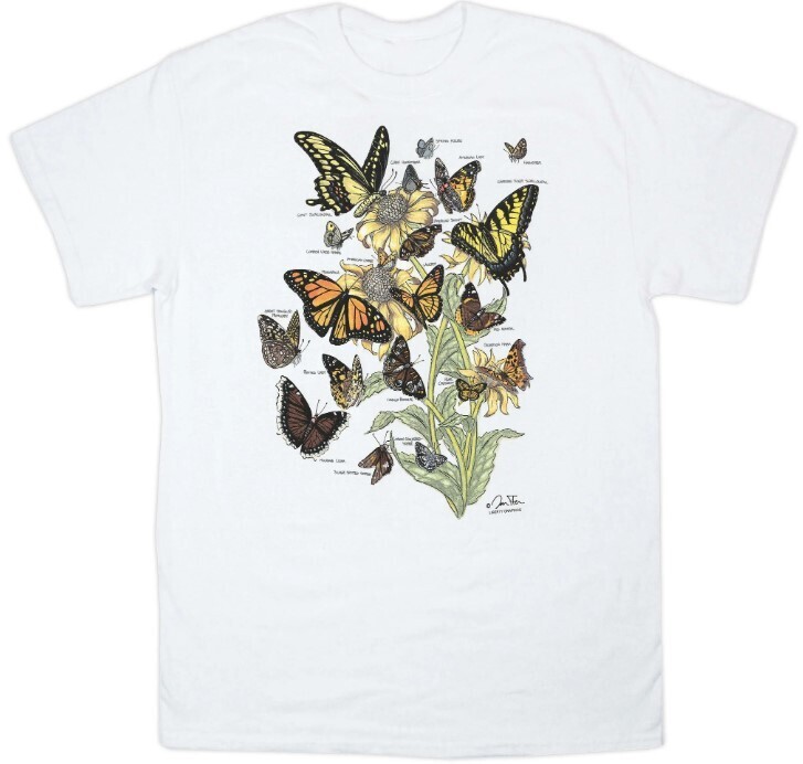 T-Shirt - Butterflies of North America