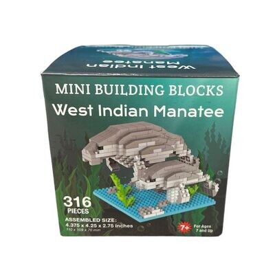 Mini Building Blocks - Manatee