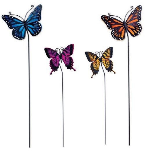 Plant Pick -Assorted Butterflies