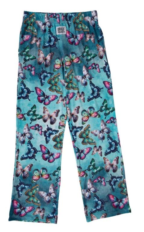 Lounge Pants - Blue Butterflies