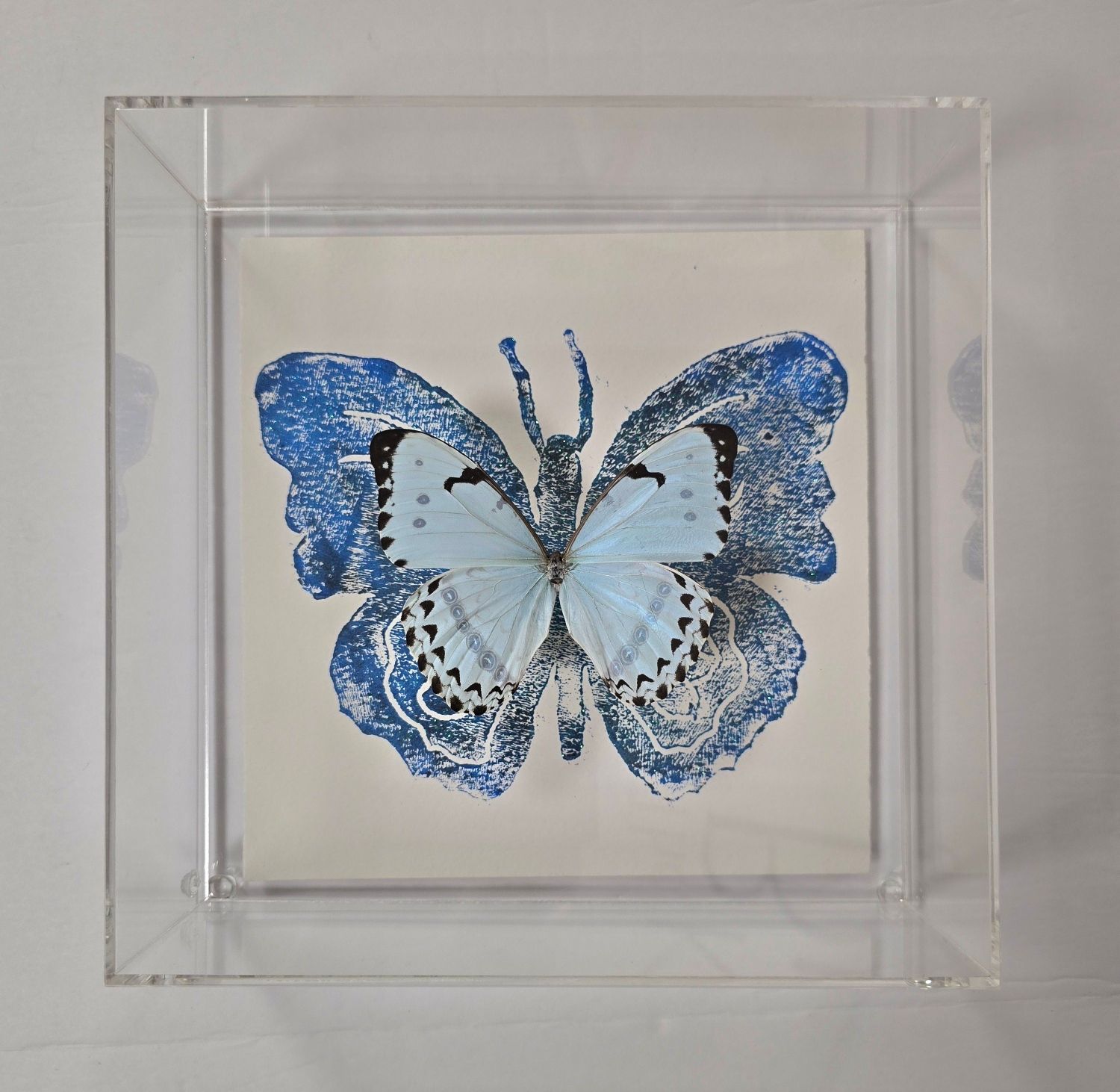 Butterfly Artwork - Block Art #8