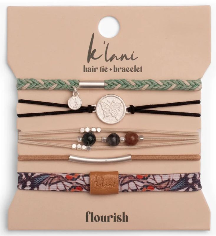Hair Tie Bracelet - Flourish