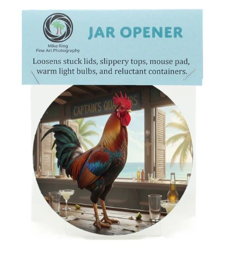 Jar Opener - Rooster in the Bar