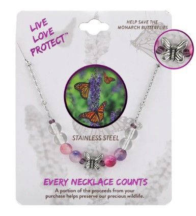 Necklace - Save the Monarchs