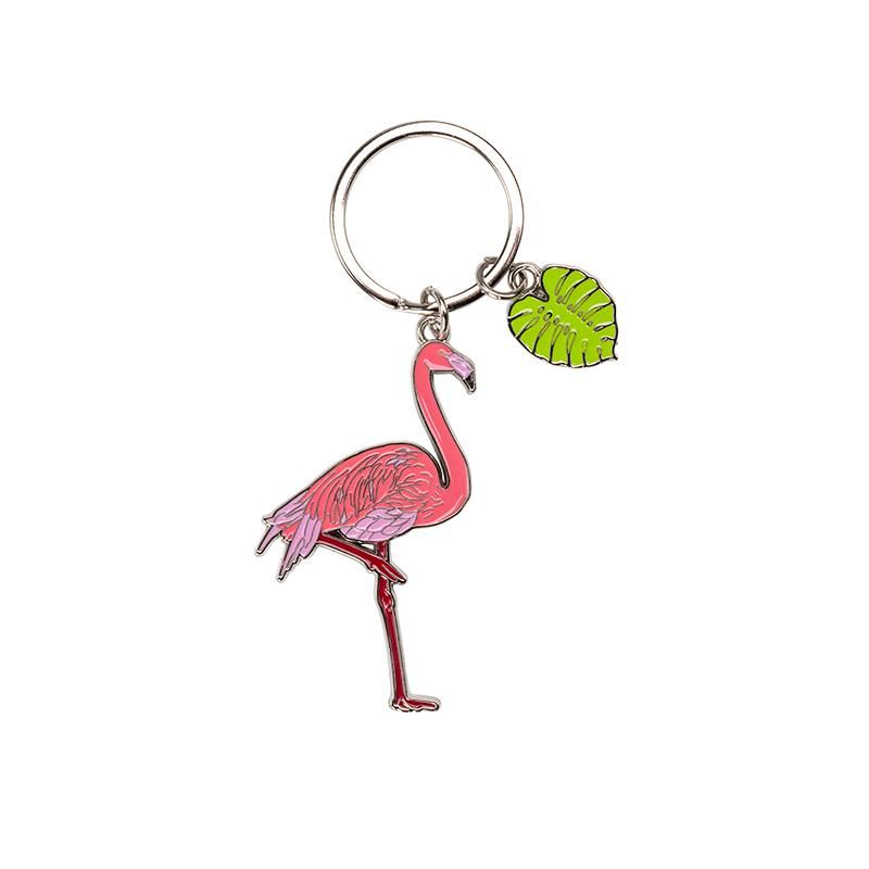 Key Ring - Flamingo Shaped