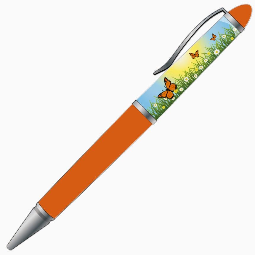 Pen - Floating Monarchs