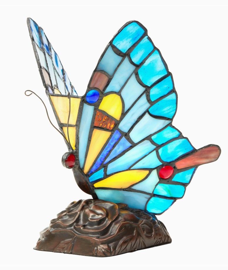 Lamp - Kiara Blue Butterfly