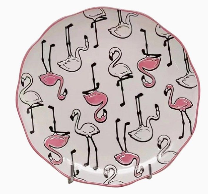 Dinner Plate - Freddy Flamingo