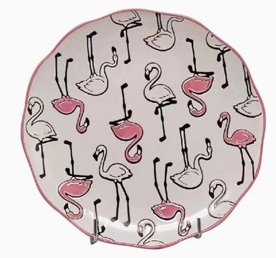 Dinner Plate - Freddy Flamingo