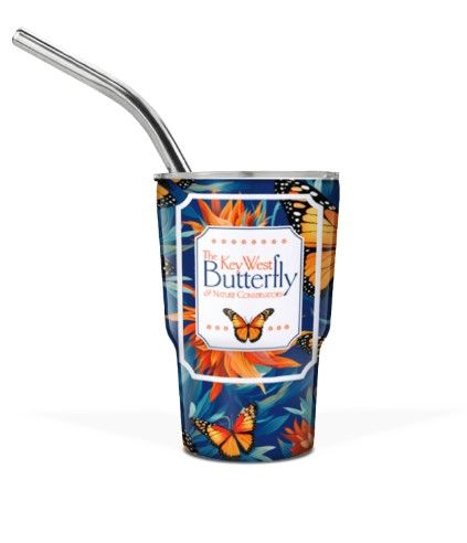 Tumbler - Monarchs on Navy 3 oz