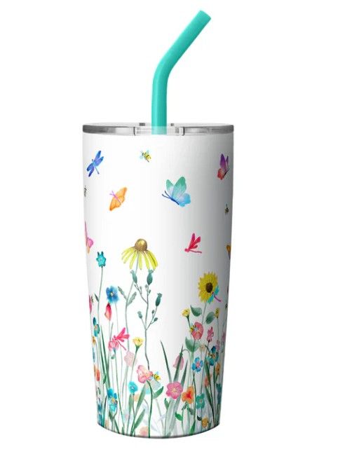 Tumbler - 20 Ounce Busy Garden