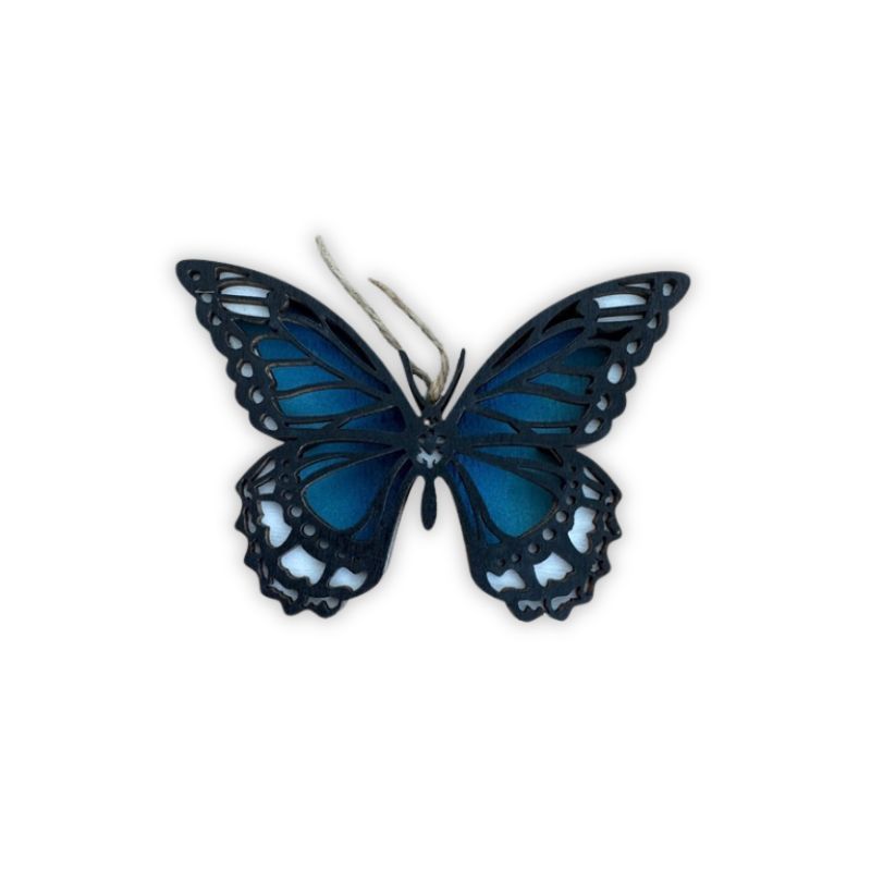 Ornament - Blue Butterfly