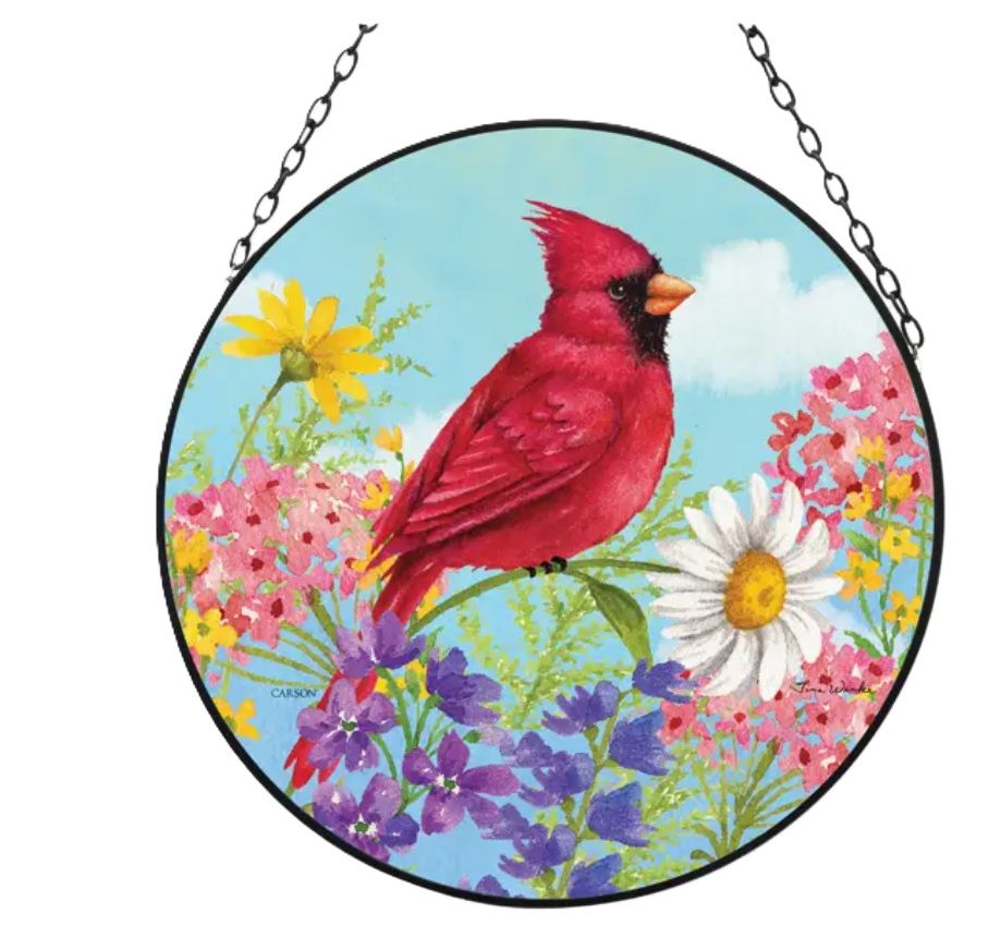 Suncatcher - Summer Cardinal