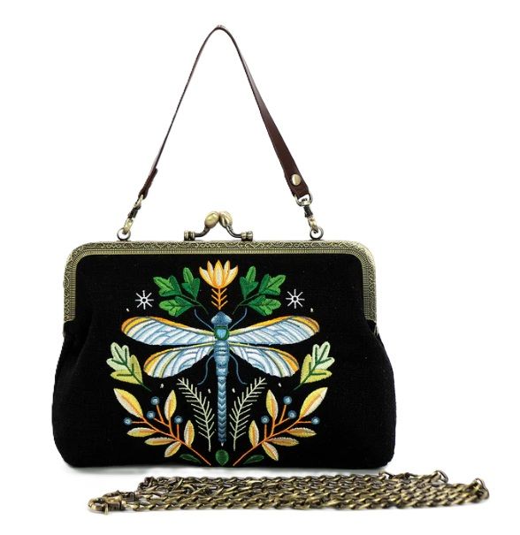Purse - Dragonfly Black