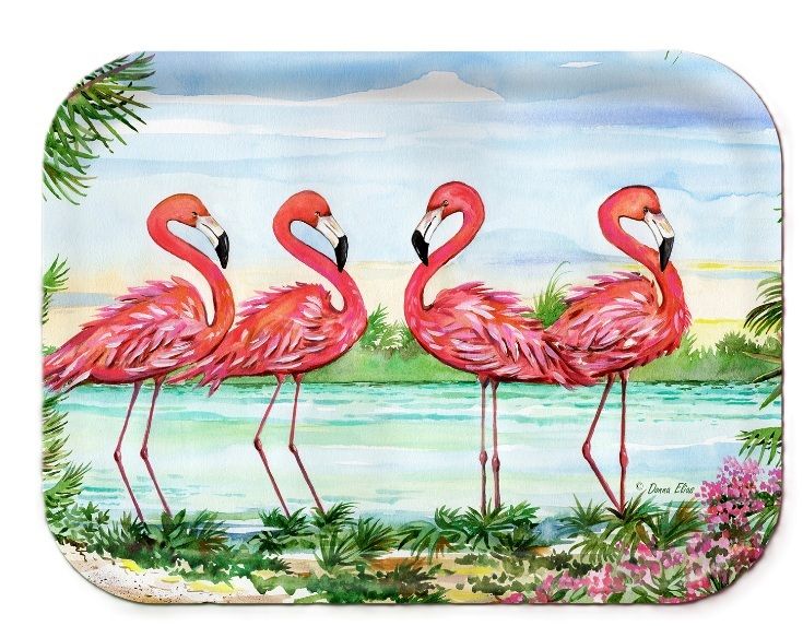 Tray - Flamingo Cove 11x8