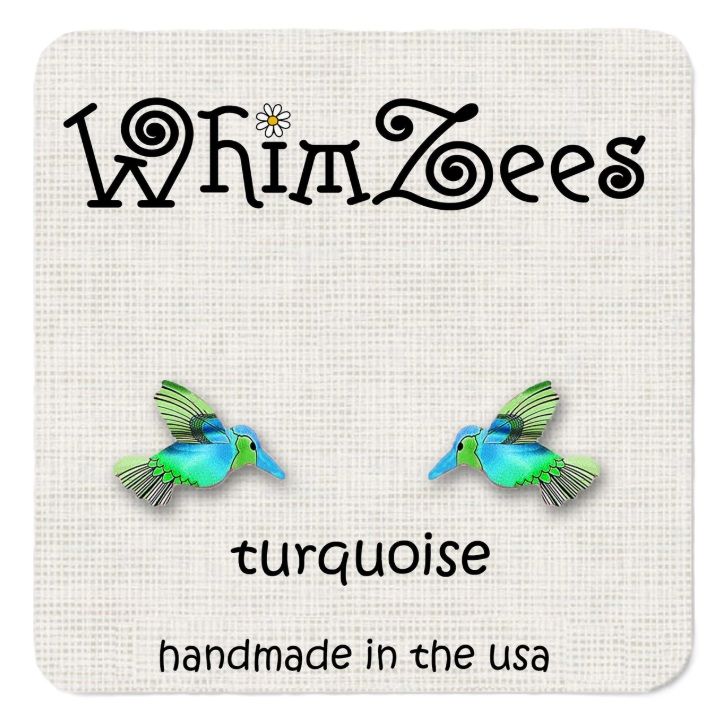 Earrings - Hummingbird Turquoise