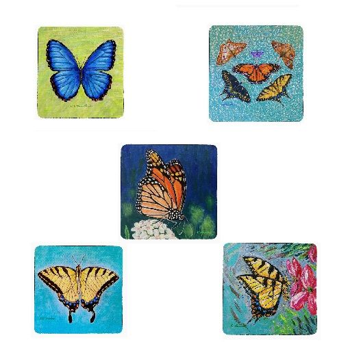 Coasters - Butterflies