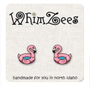 Earrings - Flamingo Floatie