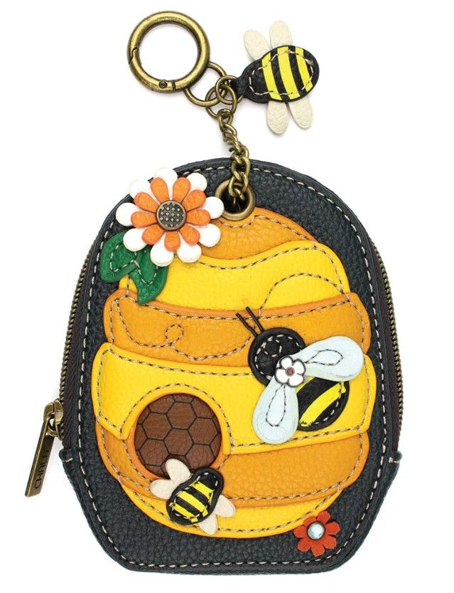 Chala - Mini Coin Purse Keychain Beehive