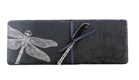 Mini Slate Cheese Board - Dragonfly