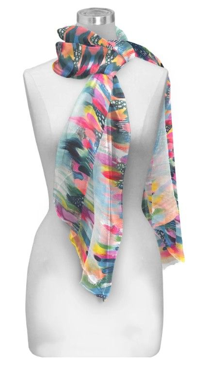 Scarf - EttaVee Brush Strokes