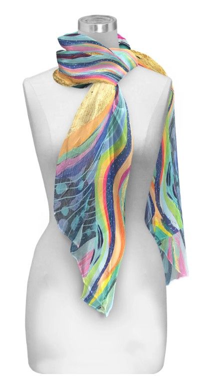 Scarf - EttaVee Rainbow Riviera