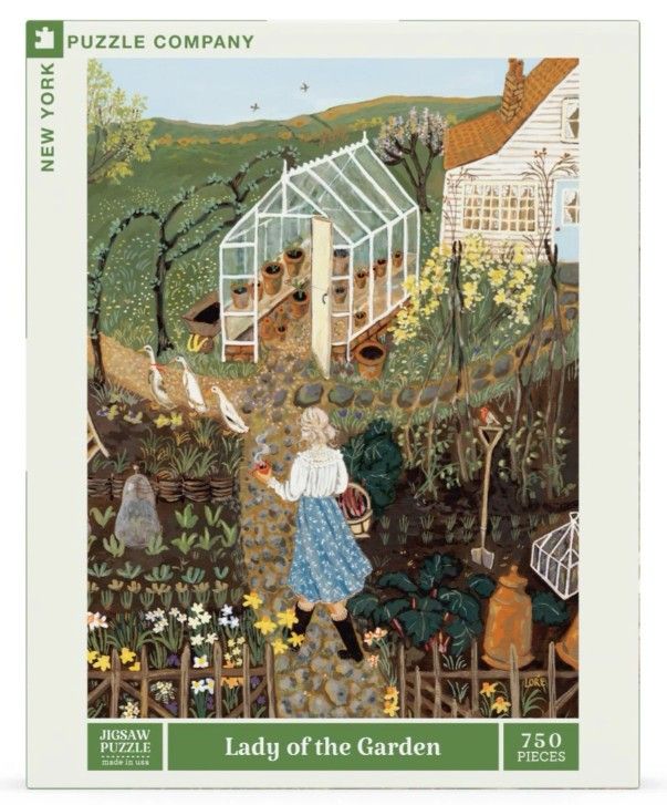 Puzzle - Lady of the Garden