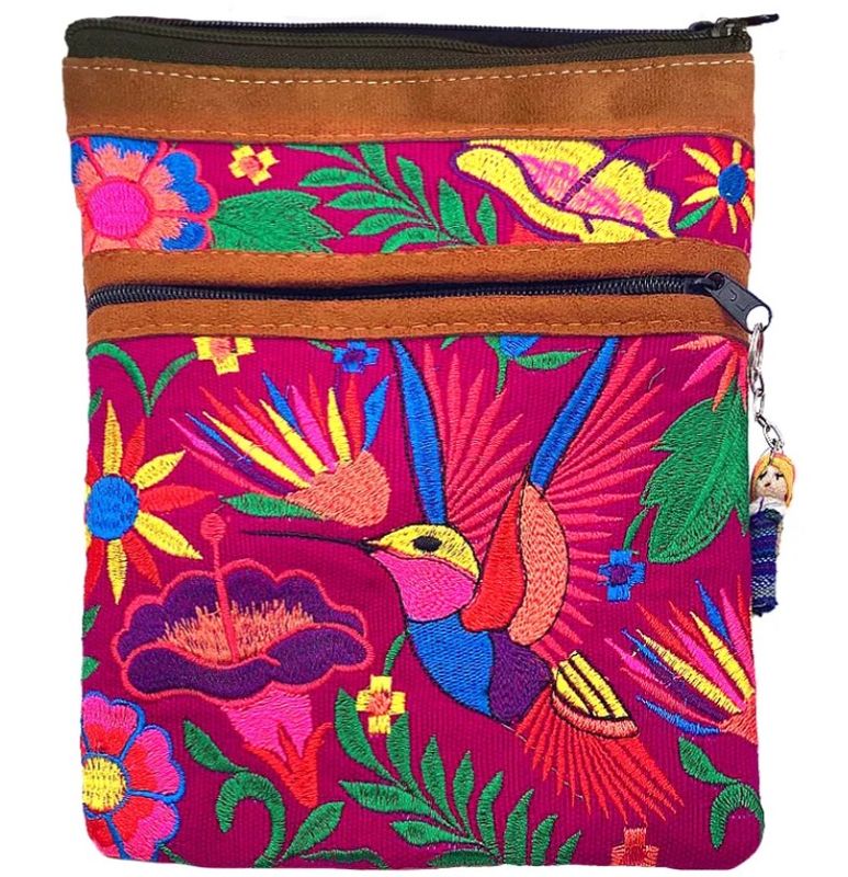 Purse - Embroidered Dragonfly Bag
