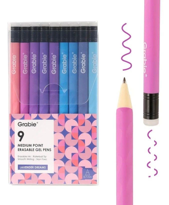 Gel Pens - Erasable Gel Pen Lavender Dreams