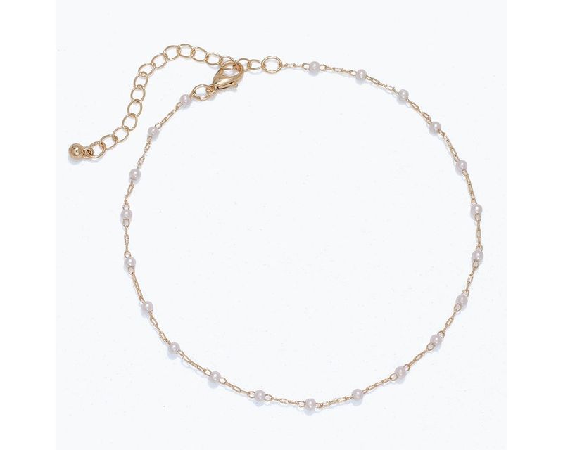Anklet - Gold and Pearl Stations