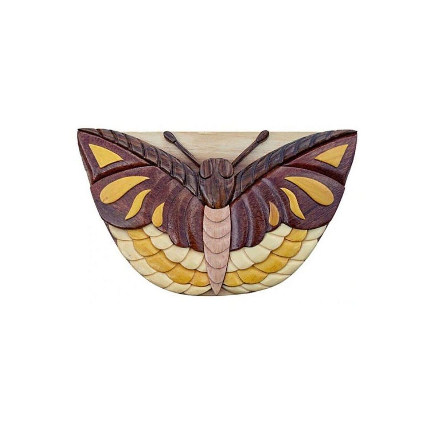 Wood Box - Monarch Butterfly